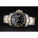 Swiss Rolex GMT Master - Lunetta Nera - Quadrante Nero - 80295