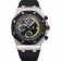 Swiss Audemars Piguet Royal Oak Offshore quadrante nero e giallo Cassa in acciaio inossidabile Cinturino in caucciù nero 622.855