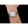 Quadrante bianco Omega De Ville Prestige con cassa e bracciale in acciaio inossidabile di diamanti