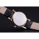 Longines La Grande Classique quadrante rotondo bianco cassa in oro cinturino in pelle nera piccolo 622383
