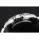 Cassa e bracciale in acciaio inossidabile con quadrante nero Swiss Rolex Yacht-Master