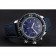 Swiss Blancpain Fifty Fathoms cronografo flyback quadrante blu lunetta blu cassa in acciaio inossidabile cinturino in tela blu