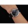 Omega Seamaster cronografo vintage quadrante nero con diamanti ora segni cassa in acciaio inossidabile cinturino in pelle nera