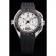 Tag Heuer Swiss SLR tachimetro lunetta cinturino in caucciù nero quadrante bianco