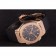 Swiss Hublot Classic Fusion quadrante nero in oro rosa shb08 621401