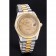 Rolex Day-Date Two-Tone Stainless Steel 18K Gold Plated Gold Dial