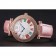 Franck Muller Double Mistery Ronde quadrante bianco cassa in oro rosa cinturino in pelle rosa chiaro