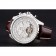 Breitling Bentley Mulliner Tourbillon quadrante bianco Cassa in acciaio inossidabile Cinturino in pelle marrone 622729