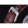 Jaeger Lecoultre Master cronografo lunetta argento cinturino in pelle marrone 621612