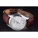 Jaeger Lecoultre Master cronografo lunetta argento cinturino in pelle marrone 621612