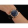 Omega Seamaster cronografo vintage quadrante blu con diamanti ora segni cassa in oro cinturino in pelle nera