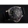 Svizzero Panerai Luminor sommergibile quadrante nero cassa in acciaio inossidabile lunetta nera cinturino in caucciù nero