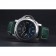 Bracciale Panerai Luminor Marina in acciaio inossidabile lucido con lunetta in pelle verde 622.310