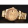 Swiss Rolex Day-Date quadrante champagne con diamanti lunetta bracciale in oro 1454099