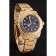 Swiss Rolex Submariner Skull Limited Edition quadrante blu cassa e bracciale in oro 1454089
