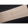 Cartier Ronde Louis quadrante bianco cinturino in pelle nera 621977