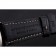 Swiss Panerai Radiomir 3 Days Acciaio & quot; Firenze & quot; Cassa in acciaio inossidabile con quadrante nero Cinturino in pelle nera