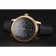 Swiss Patek Philippe cronografo multiscala quadrante nero cassa in oro cinturino in pelle nera