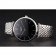 Cassa e bracciale in acciaio inossidabile con quadrante nero svizzero Longines Grande Classique