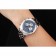Cassa e bracciale in acciaio inossidabile con quadrante blu al quarzo Breitling Chronomat