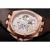 Swiss IWC Big Ingenieur 7 giorni di riserva di carica quadrante bianco Cassa in oro rosa Bracciale in pelle marrone 1453922