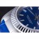 Swiss Rolex Day-Date Oyster Collection Blue Leather Band 621490