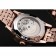 Omega De Ville Moonphase Tourbillon quadrante bianco Cassa e bracciale in oro rosa