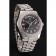 Swiss Rolex Day-Date quadrante nero cassa del diamante numeri di diamante bracciale in acciaio inossidabile 1453966