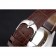 Rolex Cellini quadrante bianco cinturino in pelle marrone cassa in acciaio inossidabile 622.723