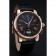 Montblanc Twinfly Chronograph quadrante nero Bracciale in pelle nera 1454118