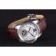 Cartier Calibre Flying Tourbillon quadrante bianco cassa in acciaio inossidabile bracciale in pelle marrone