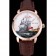 Ulysse Nardin Classico HMS Caesar Limited Edition quadrante bianco cinturino in pelle marrone 622425