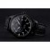 IWC Mark XVll quadrante nero cassa in acciaio inossidabile nero cinturino in pelle nera