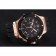 Orologio Hublot Big Bang King con cinturino nero e quadrante in oro