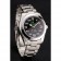 Rolex Air King quadrante nero cinturino in acciaio inossidabile 1454020