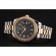 Swiss Rolex Day-Date quadrante nero cassa in oro con diamanti Bracciale in acciaio inossidabile bicolore 1453976