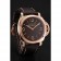 Svizzero Panerai Luminor quadrante marrone cassa in oro rosa cinturino in pelle marrone 1453841