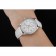 Omega DeVille Prestige quadrante bianco cinturino in pelle bianca con diamanti argento 1454119
