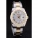 Rolex Datejust Diamond Bezel quadrante bianco 7464