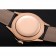 Svizzero Rolex Cellini Time Cassa in oro rosa quadrante nero Bracciale in pelle nera 622.656