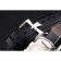 Vacheron Constantin Traditionnelle quadrante nero da nave Cassa in acciaio inossidabile Cinturino in pelle nera