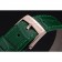 Jaeger LeCoultre Rendez-Vous quadrante bianco cinturino in pelle verde 622085
