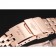 Breitling Chronomat quarzo quadrante blu chiaro cassa e bracciale in oro rosa