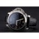 Panerai Luminor Marina 1950 quadrante nero cassa in acciaio spazzolato cinturino in pelle goffrata nera