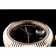 Rolex Swiss DayDate oro acciaio inossidabile lunetta a coste quadrante nero 41998