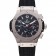 Swiss Hublot Big Bang quadrante effetto carbonio cassa d'argento braccialetto di gomma nera 1453899