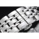 Piaget Altiplano quadrante nero cassa argento bracciale in acciaio inossidabile 1454232