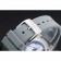 Richard Mille RM 033 Bracciale in gomma grigia con cassa in diamante automatico extra piatto 1454194