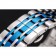 Vacheron Constantin Tourbillon quadrante bianco con numeri blu Cassa in acciaio inossidabile Bracciale in acciaio bicolore blu