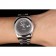 Swiss Rolex Day-Date Stainless Steel Bracelet Black Dial 80294